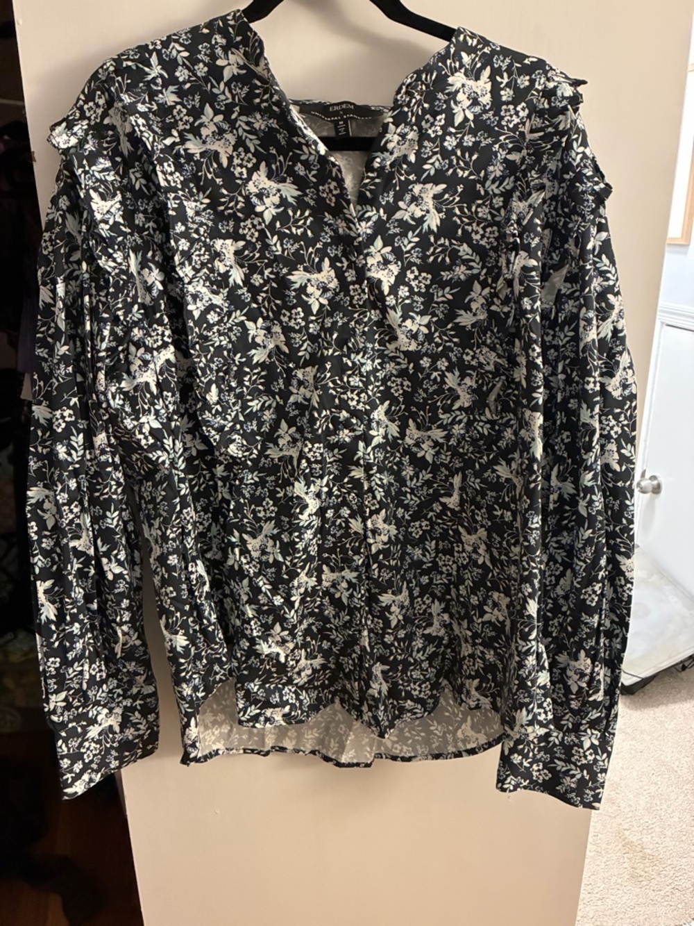 Universal Standard x Erdem Floral Blouse